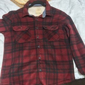 Men's Red Plaid Jacket